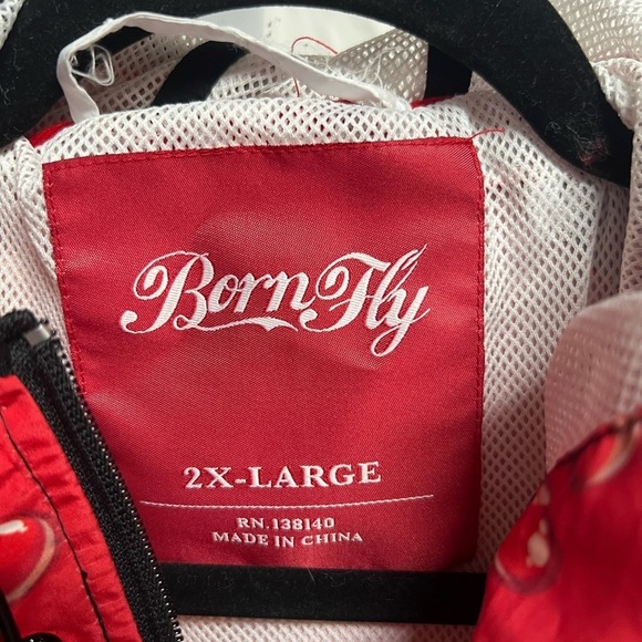 Born-fly Soda Hooded Wind Breaker - Picture 3 of 4